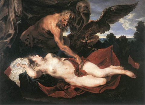 Anthony Van Jupiter and Antiope