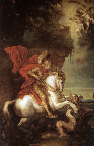 Anthony Van St George and the Dragon