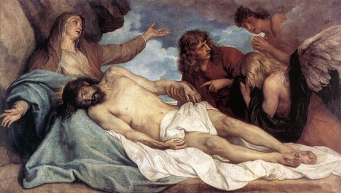 Anthony Van The Lamentation of Christ