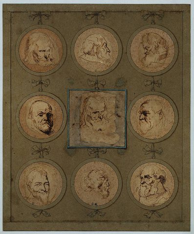Anthony van Sheet of Studies