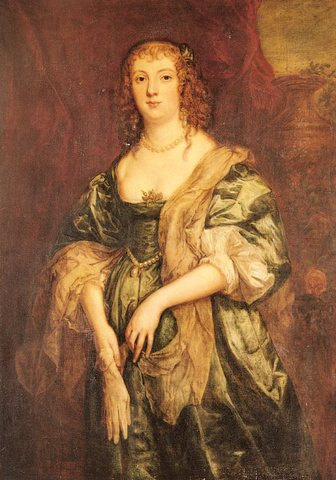 Sir Anthony Van Portrait Of Anne Carr Countess Of Bedford