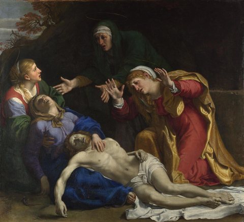 The Dead Christ Mourned ('The Three Maries')