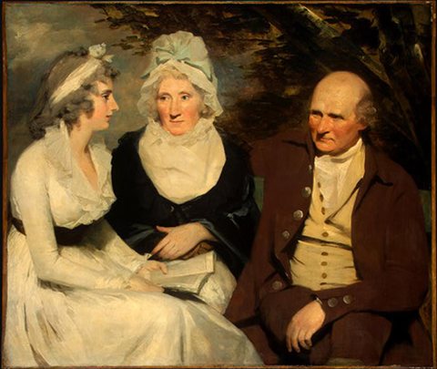 John Johnstone Betty Johnstone and Miss Wedderburn