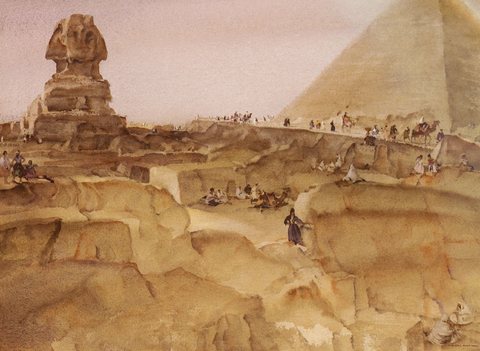 Flint Sir William Russell Souvenir Of Egypt