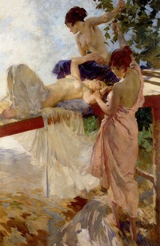 Flint Sir William Russell The Painted Bridge