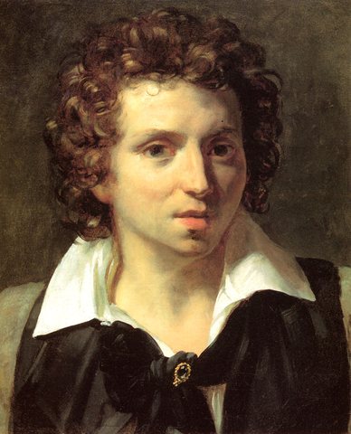 Gericault Theodore A Portrait Of A Young Man