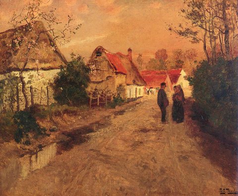 Thaulow Frits ARQUES-LA-BATAILLE, NORMANDIE