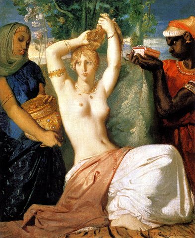 Esther Preparing to be Presented to King Ahasuerus or The Toilet of Esther