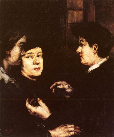 Theodule Augustin The Conversation