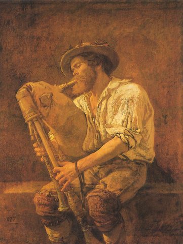 La joueur de cormeuse