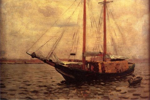 Thomas P The Lumber Boat