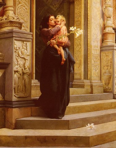 Topham Frank William Warwick The Lily
