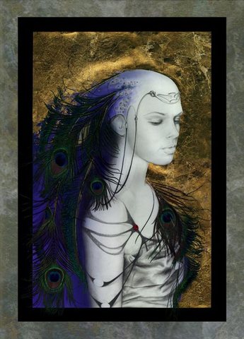 Peacock Queencard