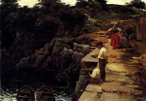 Boys Fishing