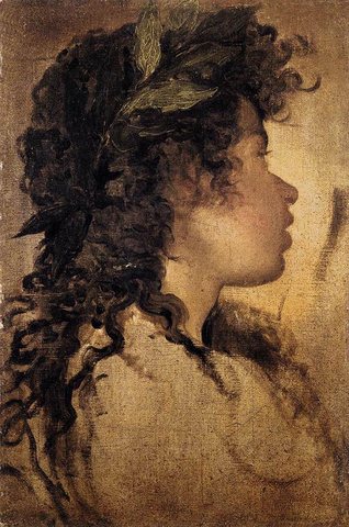 Diego Study For The Head Of Apollo