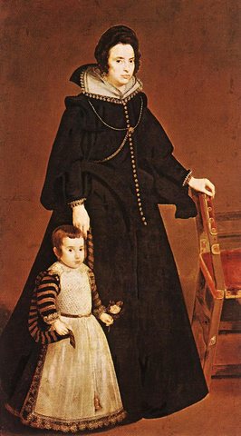 Dona Antonia de Ipenarrieta y Galdos and her Son Luis