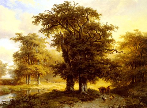 Koekkoek Marinus Adrianus The Country Road