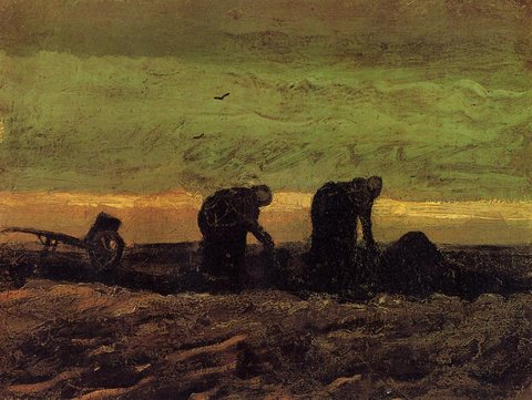 Van Gogh Vincent Two Peasant Women in the Peat Fields