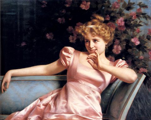 Reggianni Vittorio A Young Beauty