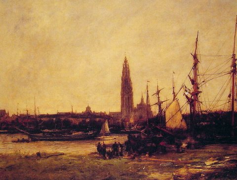 View of Antwerp