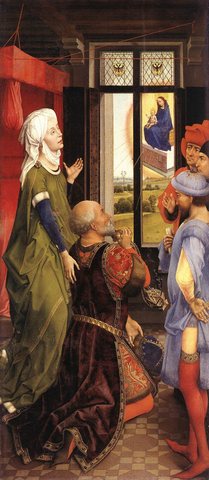 Bladelin Triptych (left wing)