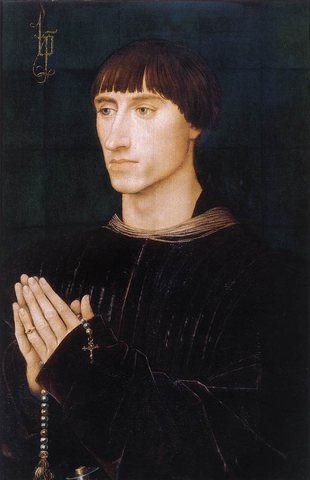Portrait Diptych of Philippe de Croy (right wing)