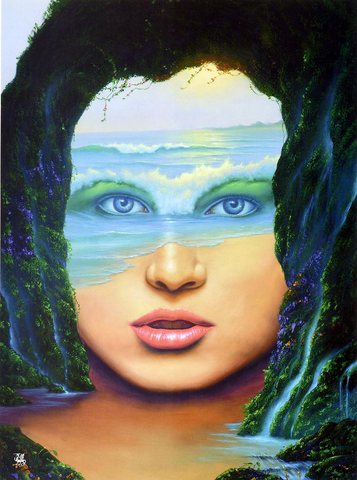 ma Warren Painted Worlds A place of memories