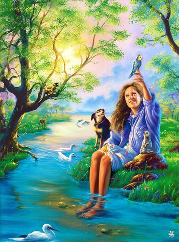 ma Warren Painted Worlds Marcia tyselling portrait