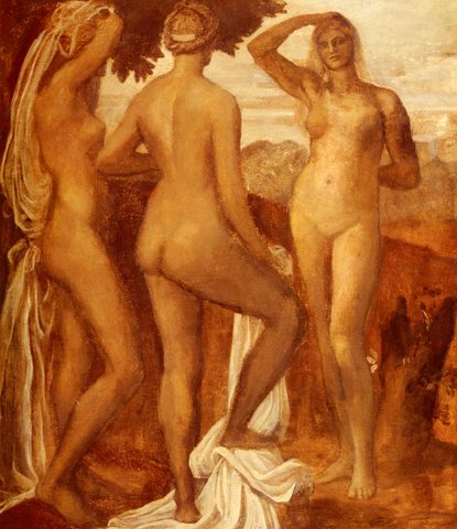 Watts George Frederic The Judgement Of Paris