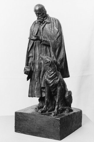 Watts George Frederick Alfred Tennyson bronze