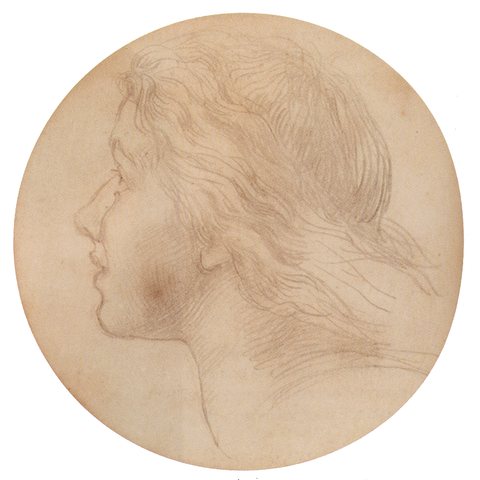 Watts George Frederick Portrait Of Ellen Terry