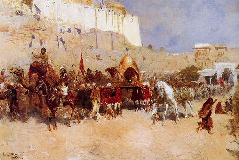 Weeks Edwin Wedding Procession Jodhpur