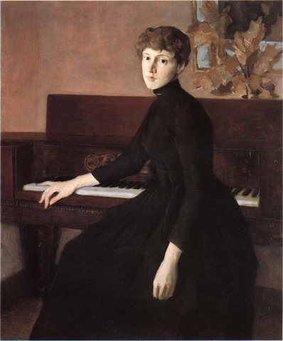 Weir Julian Alden At the Piano