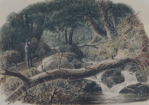 Weir Robert Walter The Entrance To A Wood
