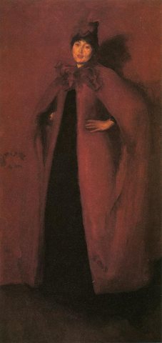 Whistler Harmony in Red Lamplight