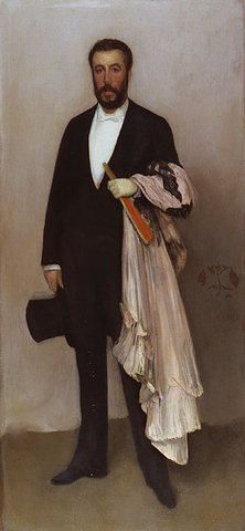 Whistler James Abbott Mc Neill Arrangement In Flash Colour And Black