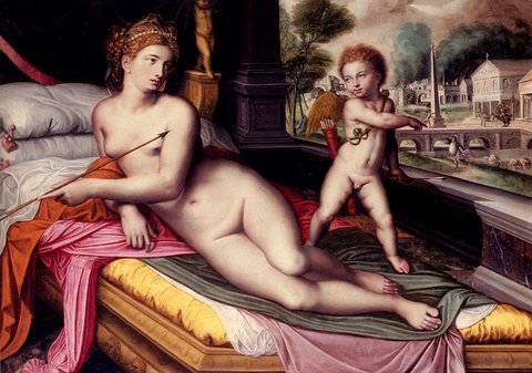 Venus And Cupid