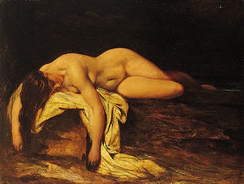 Nude Woman Asleep
