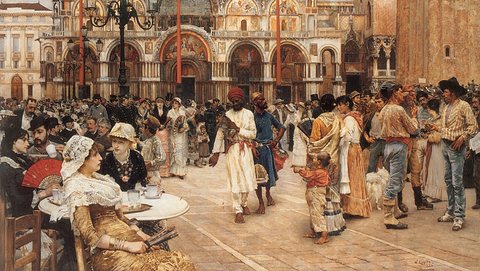 Logdail William Piazza of St Mark-s Venice