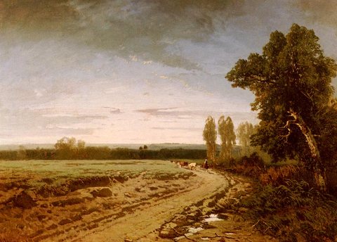 Going To The Pasture Early Morning