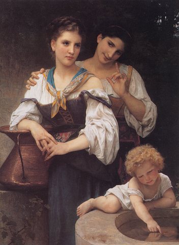 Bouguereau Le secret