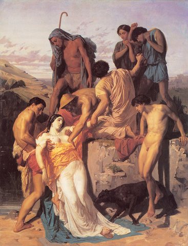 Bouguereau Zenobia Found by Shepherds