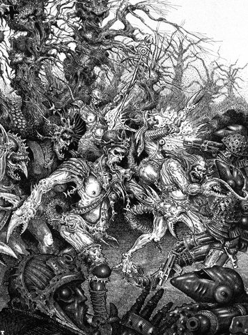 ian miller the slaanesh women