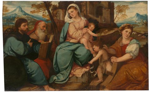The Madonna and Child with Saints