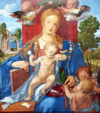 Madonna with the Siskin