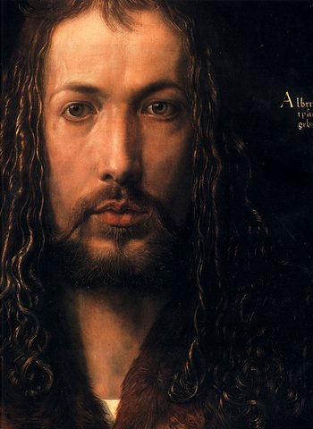 Self portrait detail face
