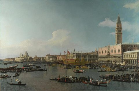 Venice: The Basin of San Marco on Ascension Day