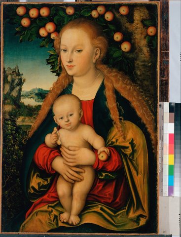 The Virgin and Child Under an Apple Tree