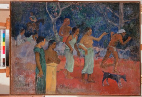Scene from Tahitian Life
