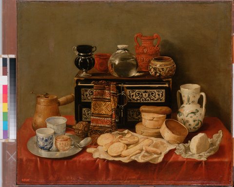 Still Life with an Ebony Chest
